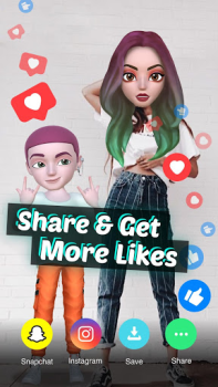 Baixar BOO 3D Avatar Social para Android captura de tela 7