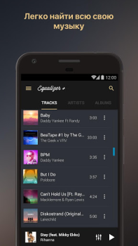 Baixar Equalizer Music Player Booster Música e áudio para Android captura de tela 4