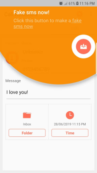 Baixar Fake Call and Sms Entretenimento para Android captura de tela 2