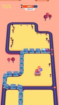 Baixar Train Taxi Quebra-cabeças para Android captura de tela 2