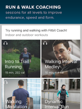 Baixar Fitbit Coach Saúde e Bem-estar para Android captura de tela 2