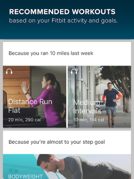Baixar Fitbit Coach Saúde e Bem-estar para Android captura de tela 5