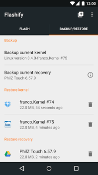 Baixar Flashify (for root users) Ferramentas para Android captura de tela 3