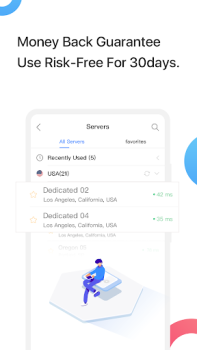 Baixar FlyVPN - Secure & Fast VPN Ferramentas para Android captura de tela 4