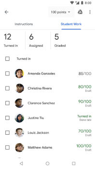 Baixar Google Classroom Educação para Android captura de tela 4