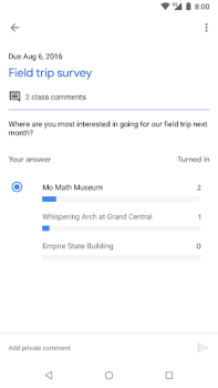 Baixar Google Classroom Educação para Android captura de tela 5