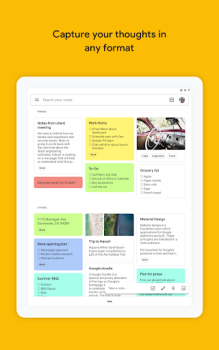 Baixar Google Keep: notas e listas Emprego para Android captura de tela 6