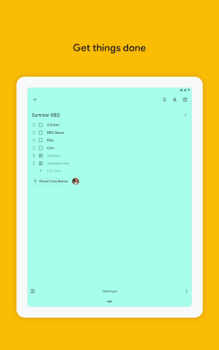 Baixar Google Keep: notas e listas Emprego para Android captura de tela 7
