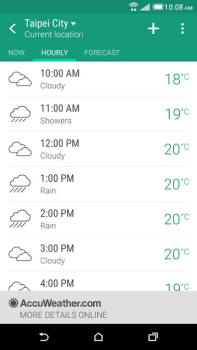 Baixar HTC Meteorologia Clima para Android captura de tela 2