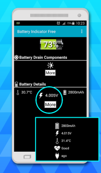 Baixar Indicador de bateria Ferramentas para Android captura de tela 3