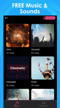 Baixar Intro Maker -video intro outro Editores e Reprodutores de Vídeo para Android captura de tela 4