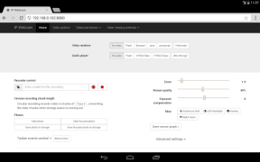 Baixar IP Webcam Editores e Reprodutores de Vídeo para Android captura de tela 5