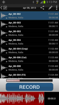 Baixar iRig Recorder FREE Música e áudio para Android captura de tela 3