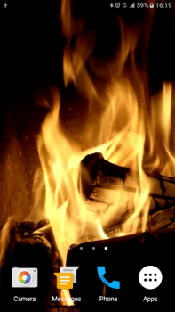 Baixar Fireplace Live Wallpaper Personalização para Android captura de tela 5