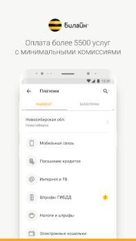 Карта Билайн