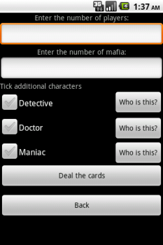 Baixar Mafia (party game) Entretenimento para Android captura de tela 2