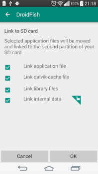 Baixar Link2SD Ferramentas para Android captura de tela 5