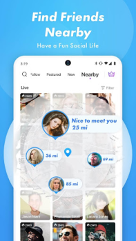 Baixar LiveMe Lite Social para Android captura de tela 3