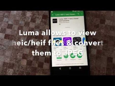 Baixar Luma: converter heic para jpg Foto para Android captura de tela 6