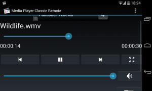 Baixar Media Player Classic Remote Editores e Reprodutores de Vídeo para Android captura de tela 2