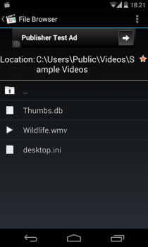 Baixar Media Player Classic Remote Editores e Reprodutores de Vídeo para Android captura de tela 4