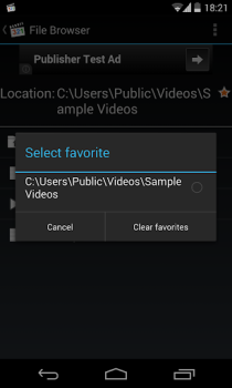 Baixar Media Player Classic Remote Editores e Reprodutores de Vídeo para Android captura de tela 5