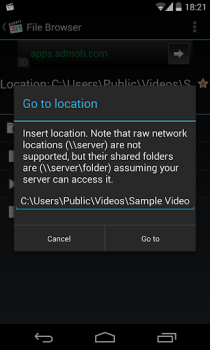 Baixar Media Player Classic Remote Editores e Reprodutores de Vídeo para Android captura de tela 6
