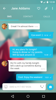 Baixar Messages + SMS Contato para Android captura de tela 2