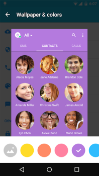 Baixar Messages + SMS Contato para Android captura de tela 4