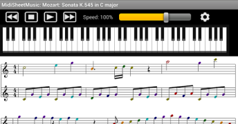 Baixar Midi Sheet Music Música e áudio para Android captura de tela 3