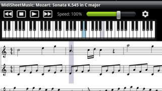 Baixar Midi Sheet Music Música e áudio para Android captura de tela 7