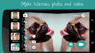 Baixar Mirror Selfie Camera + Video Foto para Android captura de tela 4
