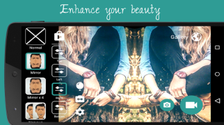 Baixar Mirror Selfie Camera + Video Foto para Android captura de tela 5