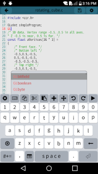 Baixar Móvel C [ C/C++ Compiler ] Educação para Android captura de tela 3