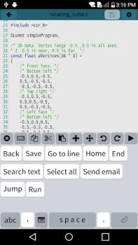 Baixar Móvel C [ C/C++ Compiler ] Educação para Android captura de tela 4