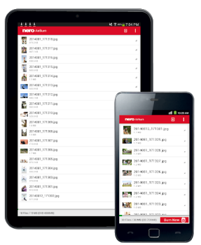 Baixar Nero AirBurn Editores e Reprodutores de Vídeo para Android captura de tela 3
