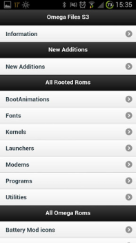 Baixar Omega Files Ferramentas para Android captura de tela 2