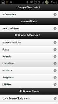 Baixar Omega Files Ferramentas para Android captura de tela 3