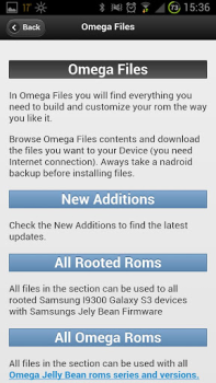 Baixar Omega Files Ferramentas para Android captura de tela 4