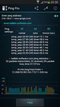 Baixar Ping Pro Ferramentas para Android captura de tela 3