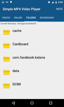 Baixar MP4 Video Player Simples Editores e Reprodutores de Vídeo para Android captura de tela 4