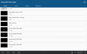 Baixar MP4 Video Player Simples Editores e Reprodutores de Vídeo para Android captura de tela 6