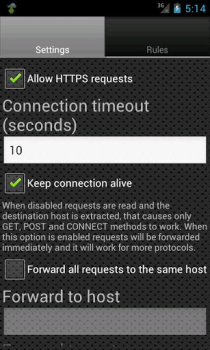 Baixar Proxy Server Ferramentas para Android captura de tela 3