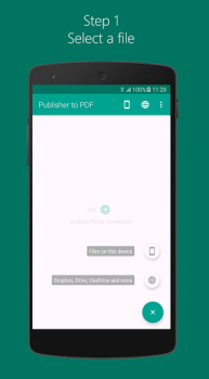 Baixar Publisher to PDF Emprego para Android captura de tela 2
