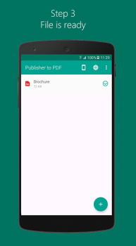 Baixar Publisher to PDF Emprego para Android captura de tela 4