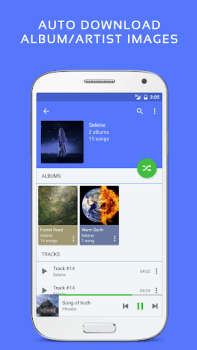 Baixar Pulsar Music Player Música e áudio para Android captura de tela 4
