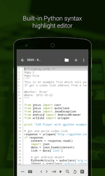 Baixar QPython - Learn Python & AI Educação para Android captura de tela 3