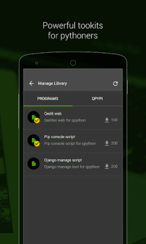 Baixar QPython - Learn Python & AI Educação para Android captura de tela 4