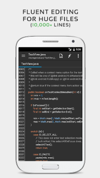 Baixar Editor de Texto QuickEdit Emprego para Android captura de tela 2