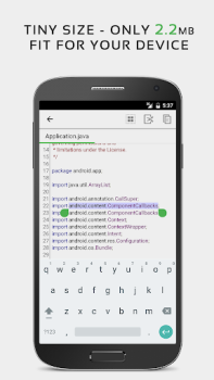 Baixar Editor de Texto QuickEdit Emprego para Android captura de tela 3